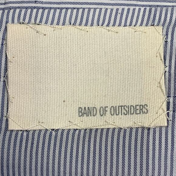 BAND OF OUTSIDERS Size 38 Regular Grey Glenplaid Wool Notch Lapel Suit - Picture 5 of 10